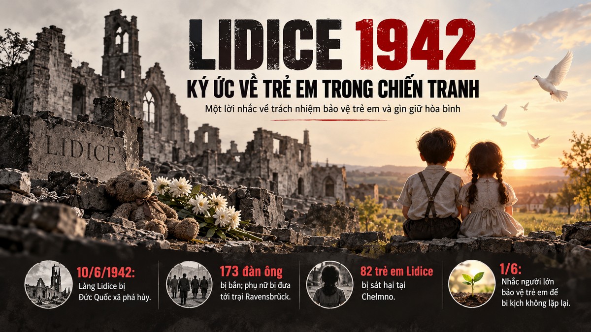 Câu chuyện về làng Lidice