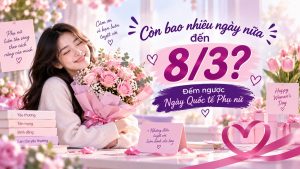 Còn bao nhiêu ngày nữa đến 8/3? Đếm ngược Ngày Quốc tế Phụ nữ 2027