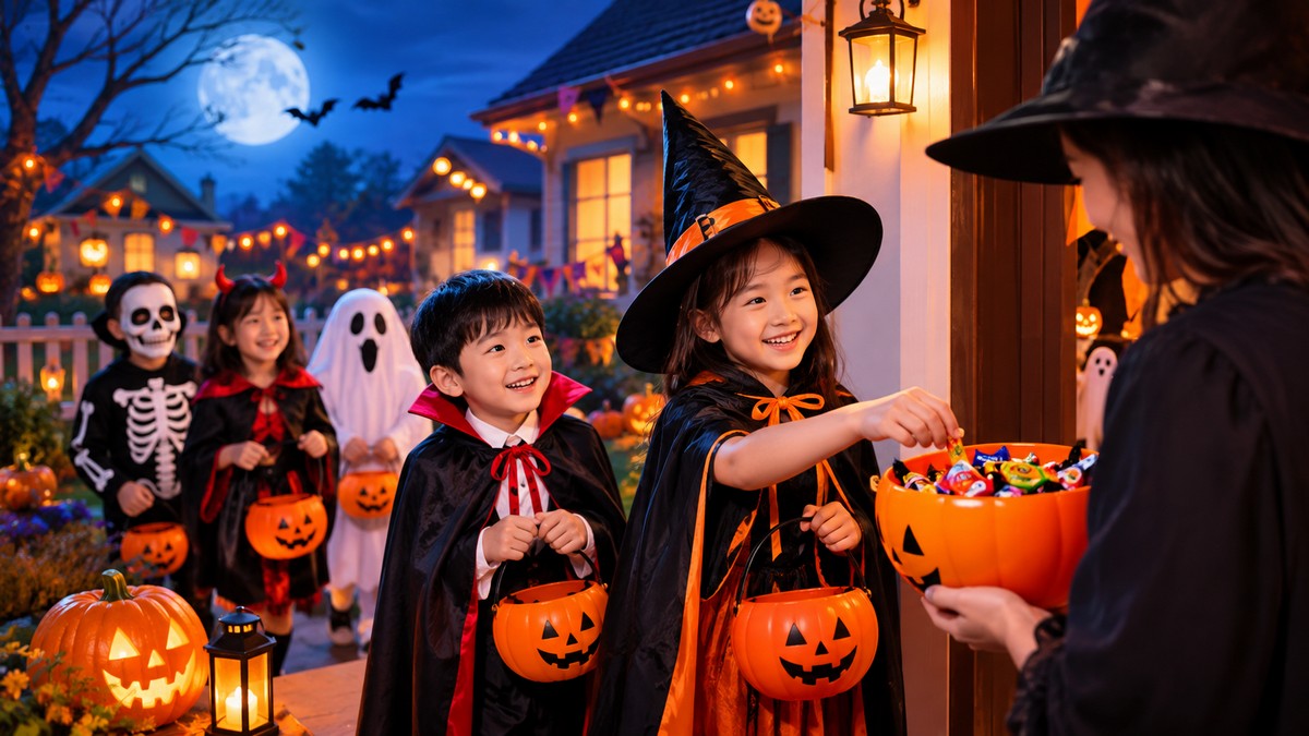 Halloween là lễ hội hóa trang tổ chức vào đêm 31/10