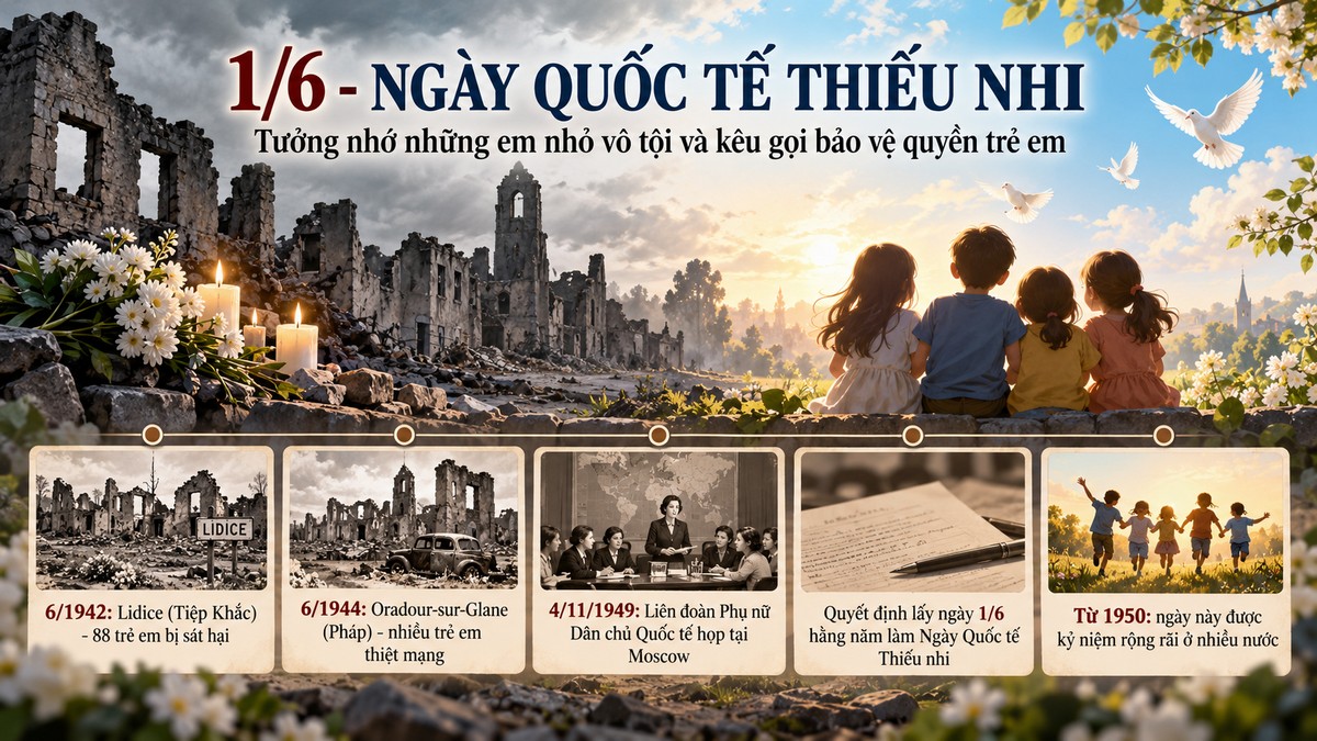 Nguồn gốc Ngày Quốc tế Thiếu nhi