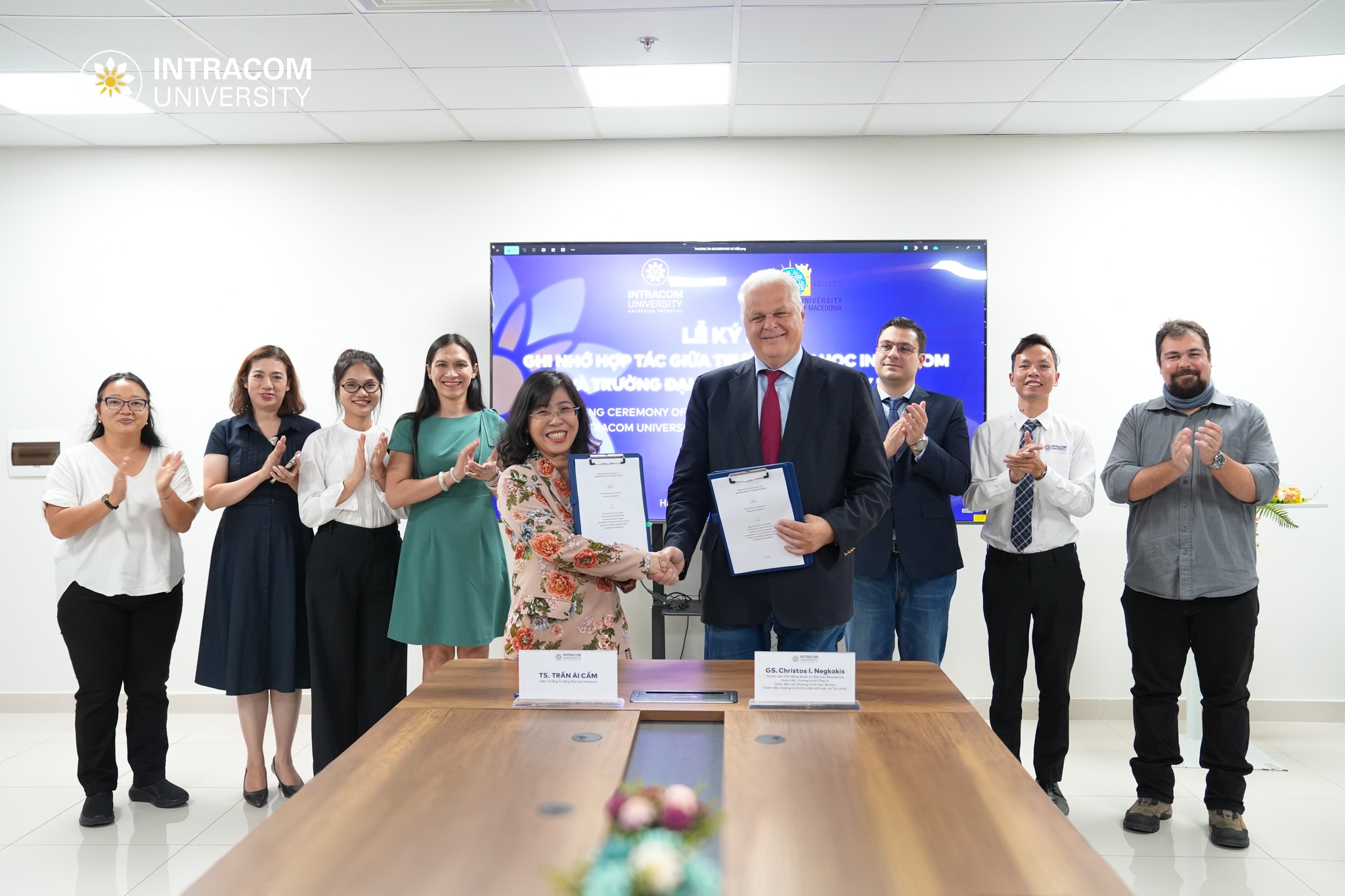 Trường Đại học Intracom và Đại học Macedonia thúc đẩy hợp tác đào tạo theo chuẩn quốc tế 8 INU 1 of 20 11zon