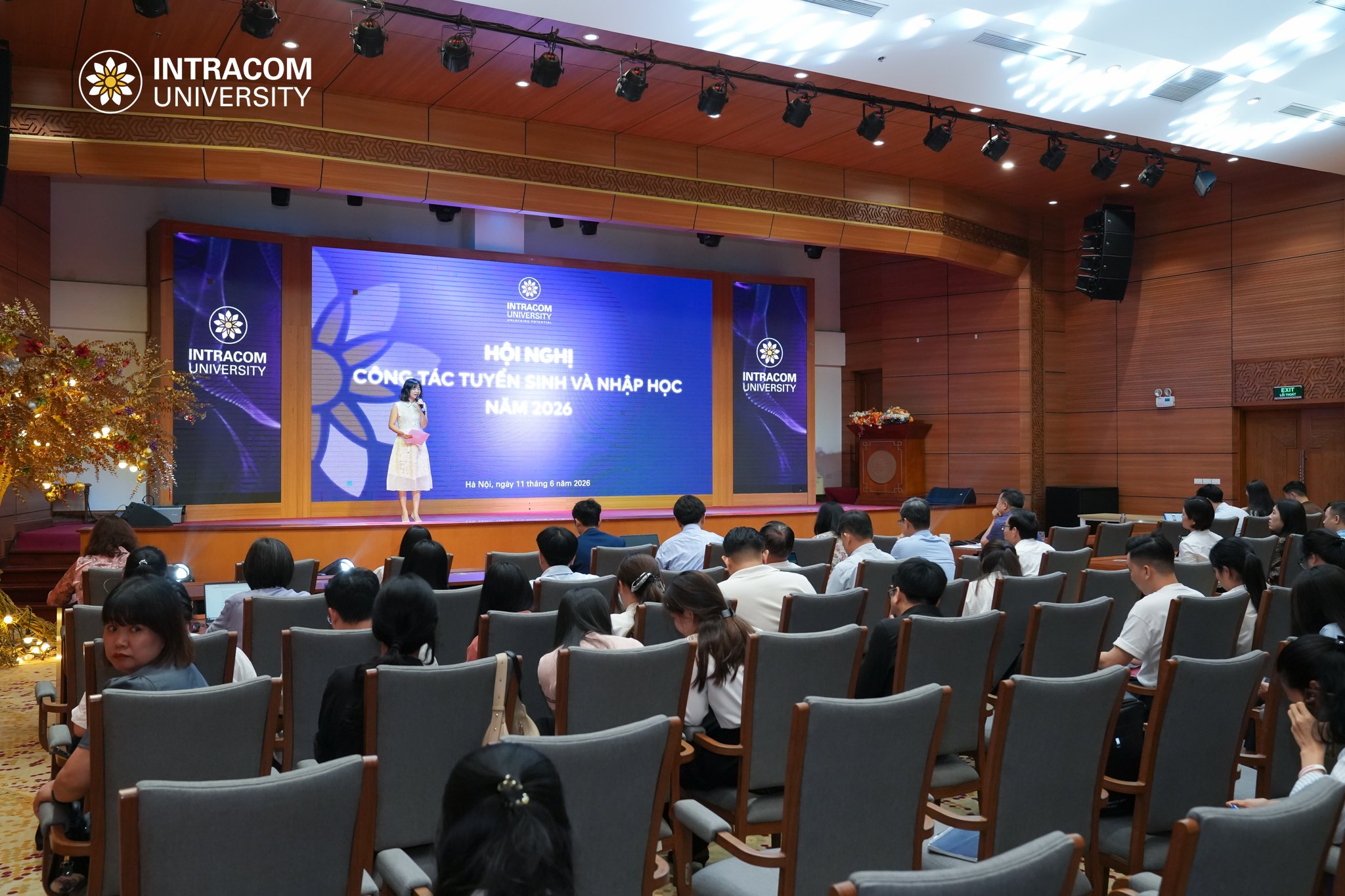 Trường Đại học Intracom tăng cường năng lực tuyển sinh, chủ động hỗ trợ thí sinh trong mùa xét tuyển 2026 2 Tap huan logo 26 of 34 1