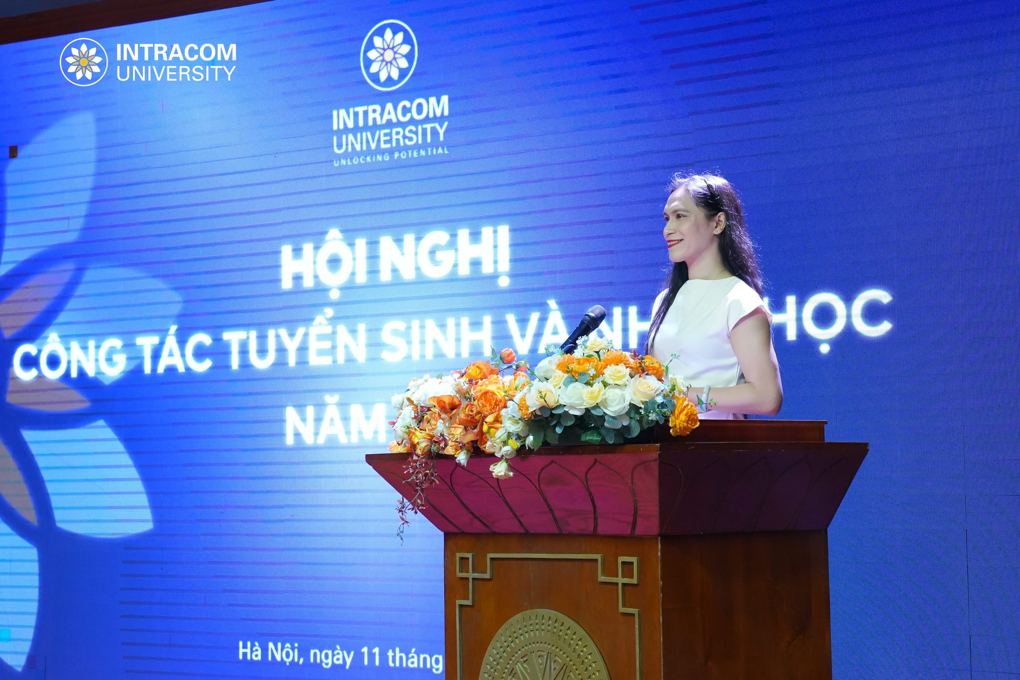 Trường Đại học Intracom tăng cường năng lực tuyển sinh, chủ động hỗ trợ thí sinh trong mùa xét tuyển 2026 12 Tap huan logo1 10 of 15 1