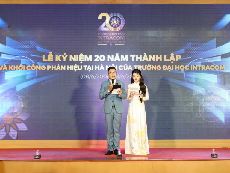 Trường Đại học Intracom kỷ niệm 20 năm thành lập và khởi công phân hiệu mới tại Hà Nội