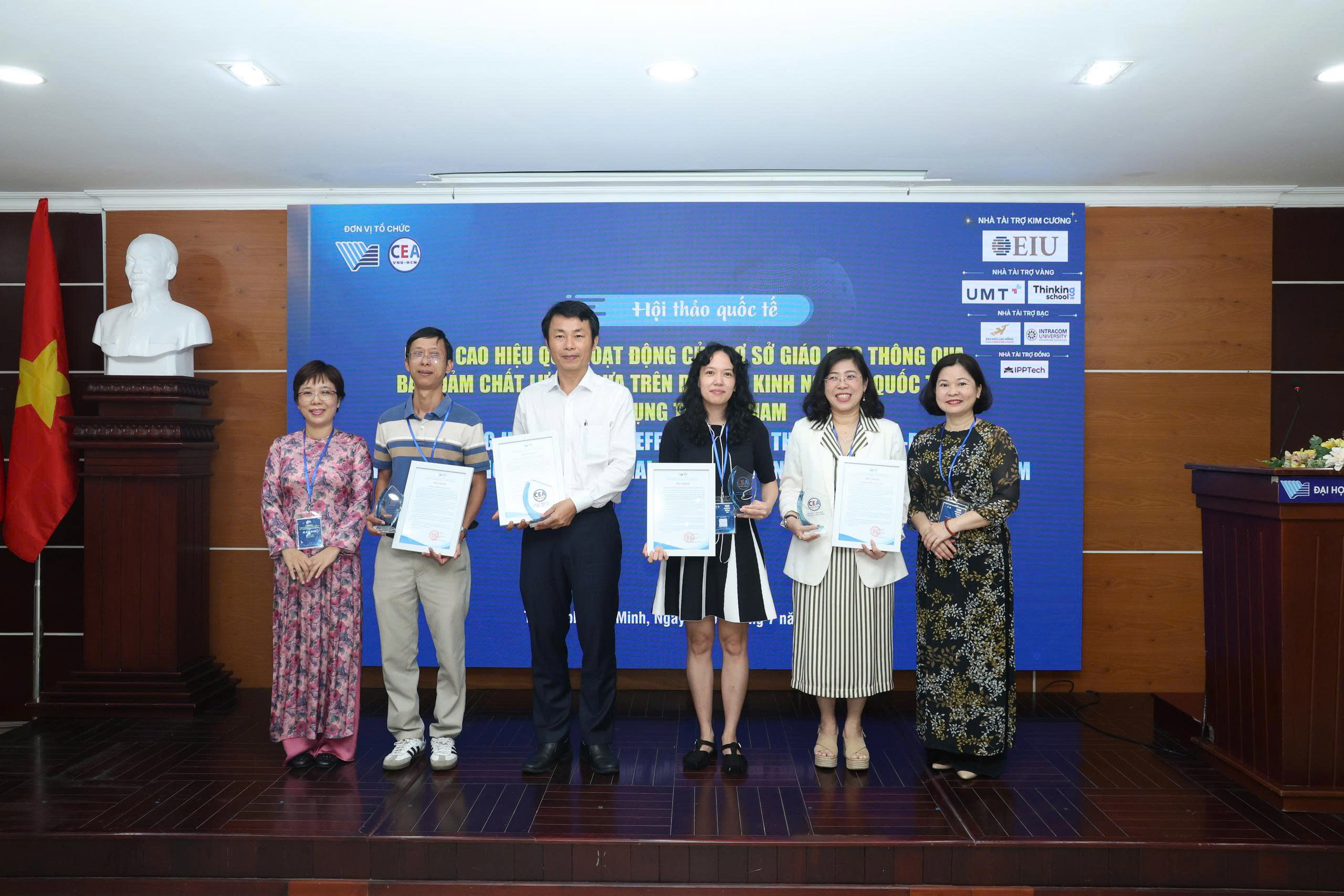 Trường Đại học Intracom tham dự Hội thảo quốc tế về đẩy mạnh ứng dụng dữ liệu trong quản trị và bảo đảm chất lượng 4 Hoi thao quoc te ve day manh ung dung du lieu trong quan tri va bao dam chat luong 4