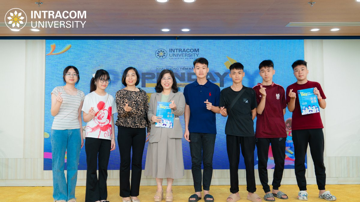 INU Open Day 10/7: Một ngày trải nghiệm đáng nhớ cùng học sinh 2K8 tại Trường Đại học Intracom 12 INU Open Day 10 thang 7 anh 9