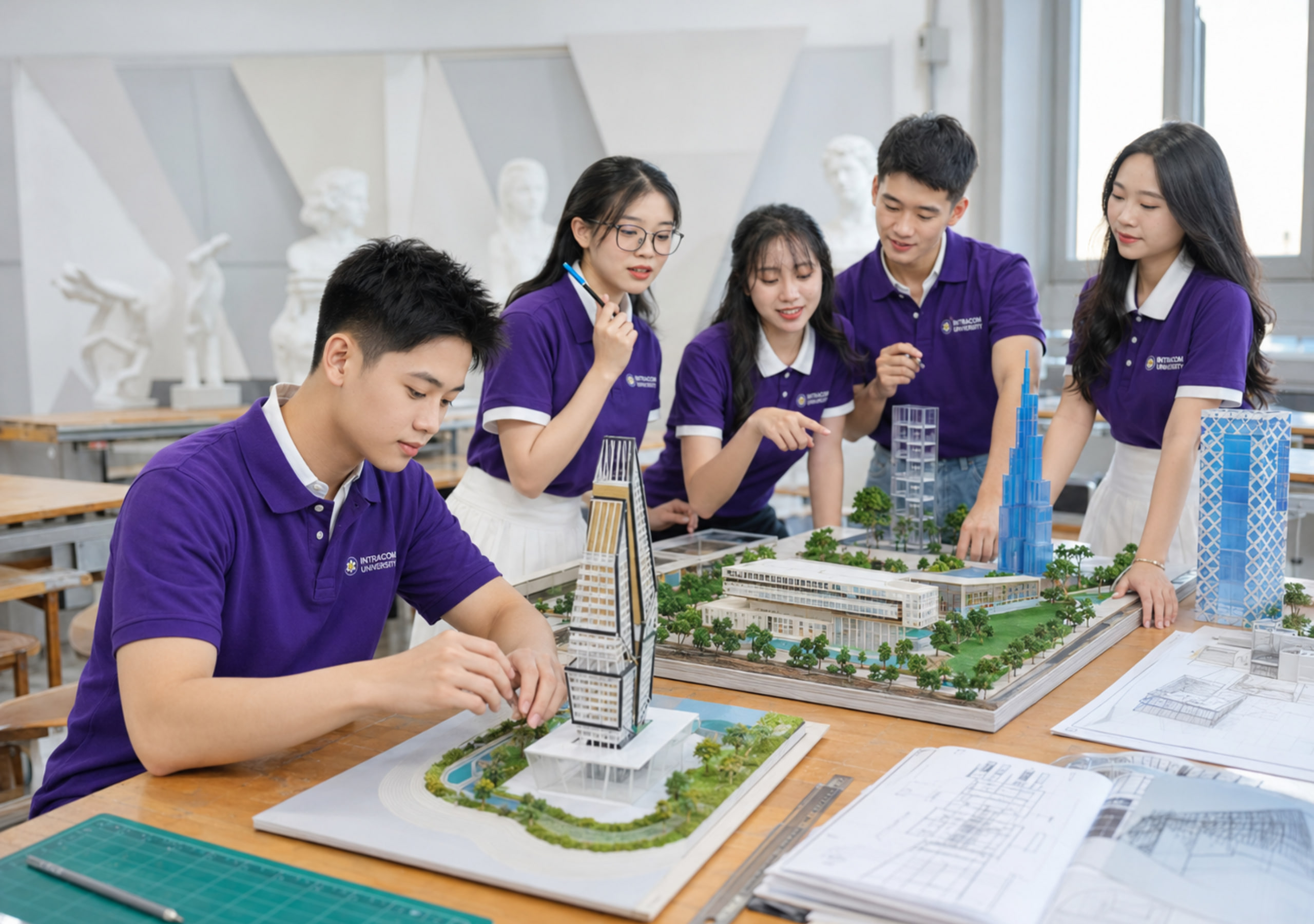 Ngành Kiến trúc INU: Lựa chọn cho người trẻ muốn kiến tạo không gian sống tương lai