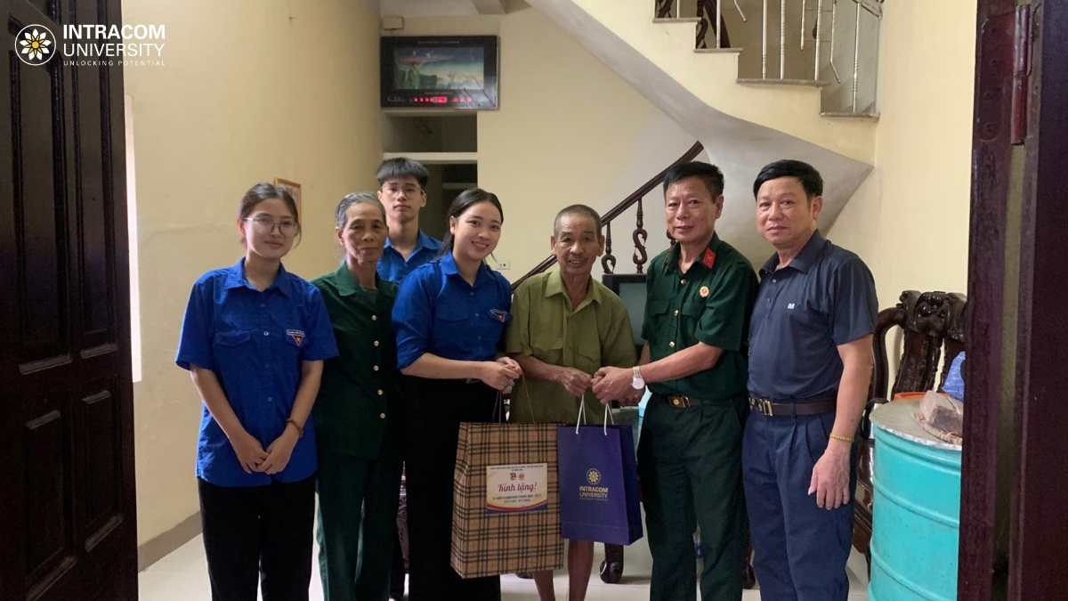 Trường Đại Học Intracom Cùng Hành Trình Tri Ân – Lan Tỏa Đạo Lý “Uống Nước Nhớ Nguồn” Nhân Ngày 27/7 