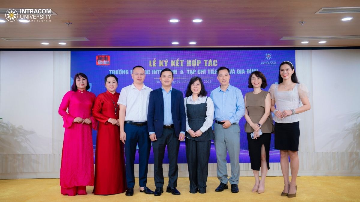 Trường Đại Học Intracom Ký Kết Hợp Tác Chiến Lược Với Tạp Chí Tiếp Thị Và Gia Đình, Đẩy Mạnh Truyền Thông Thương Hiệu Và Phát Triển Nguồn Nhân Lực Truyền Thông 4 TRUONG DAI HOC INTRACOM KY KET HOP TAC CHIEN LUOC VOI TAP CHI TIEP THI VA GIA DINH 1