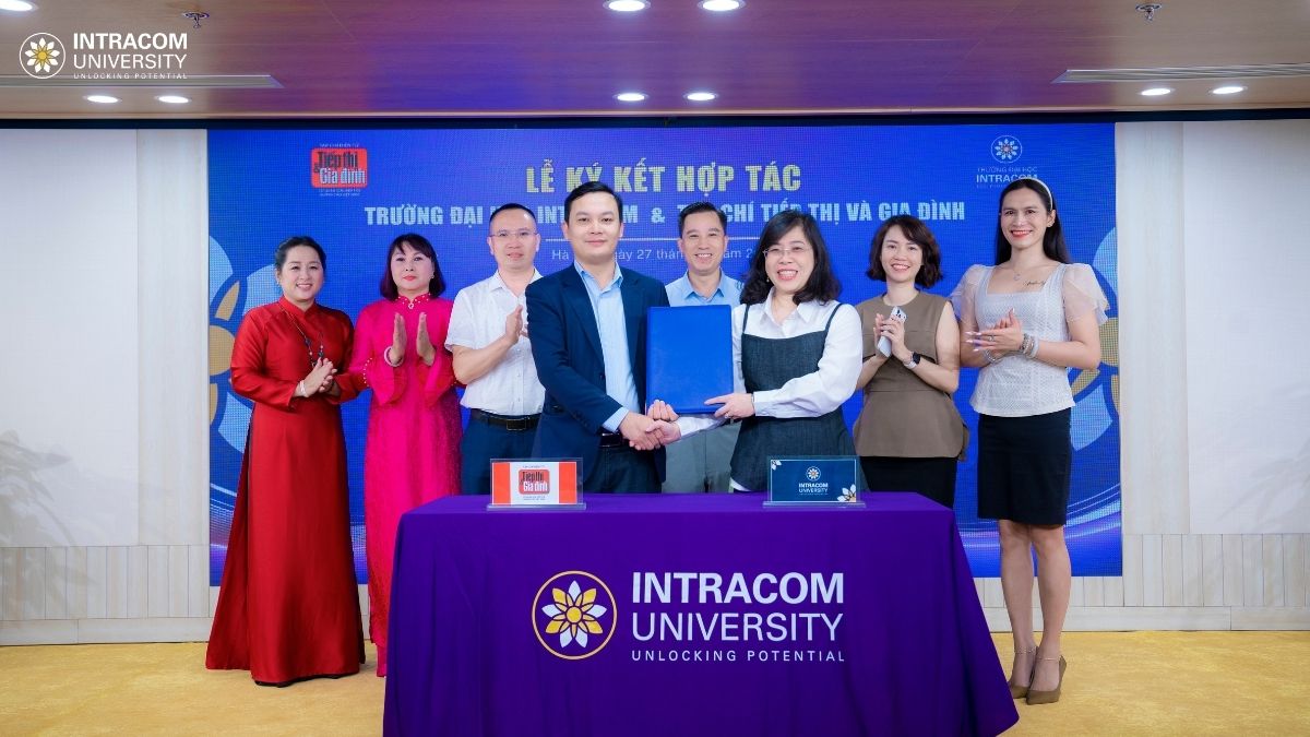 Trường Đại Học Intracom Ký Kết Hợp Tác Chiến Lược Với Tạp Chí Tiếp Thị Và Gia Đình, Đẩy Mạnh Truyền Thông Thương Hiệu Và Phát Triển Nguồn Nhân Lực Truyền Thông