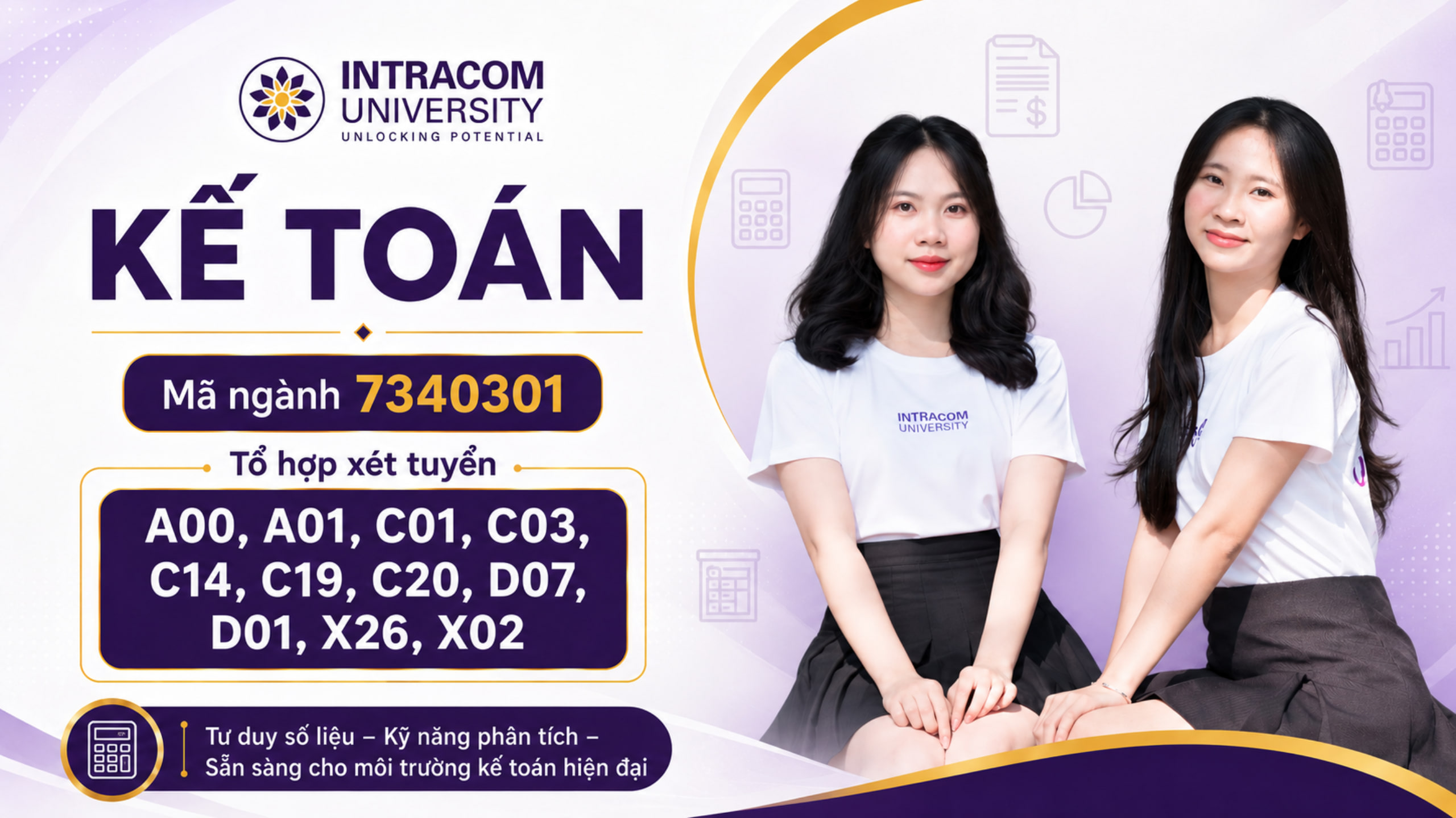 Ngành Kế toán INU: Lựa chọn cho người trẻ yêu thích số liệu, tài chính và quản trị doanh nghiệp