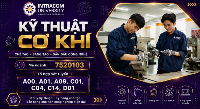 Ngành Kỹ thuật cơ khí INU: Lựa chọn cho người trẻ muốn làm chủ máy móc, công nghệ và sản xuất hiện đại