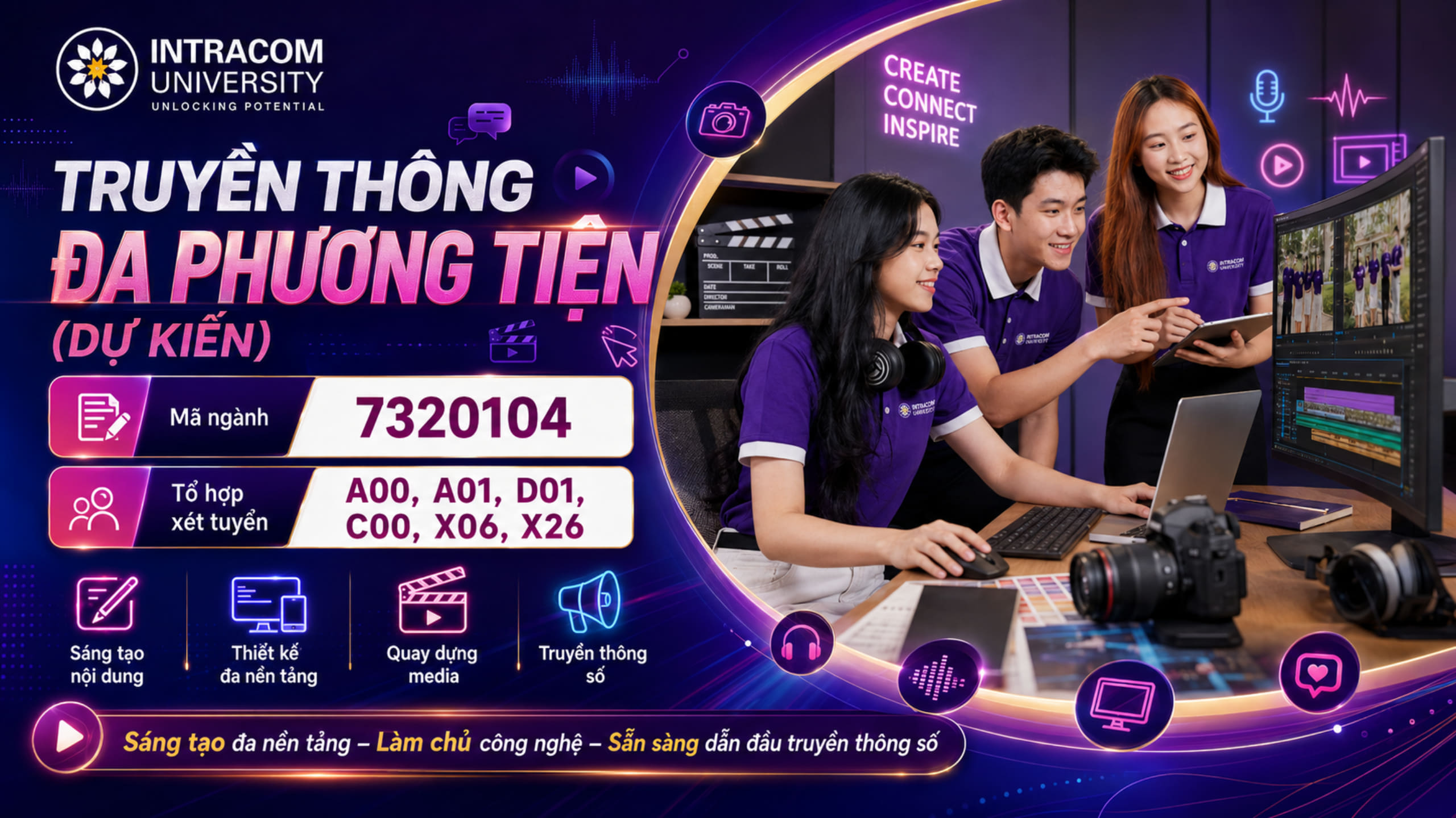 Ngành Truyền thông đa phương tiện INU: Lựa chọn cho người trẻ muốn kể chuyện bằng hình ảnh, công nghệ và sáng tạo số