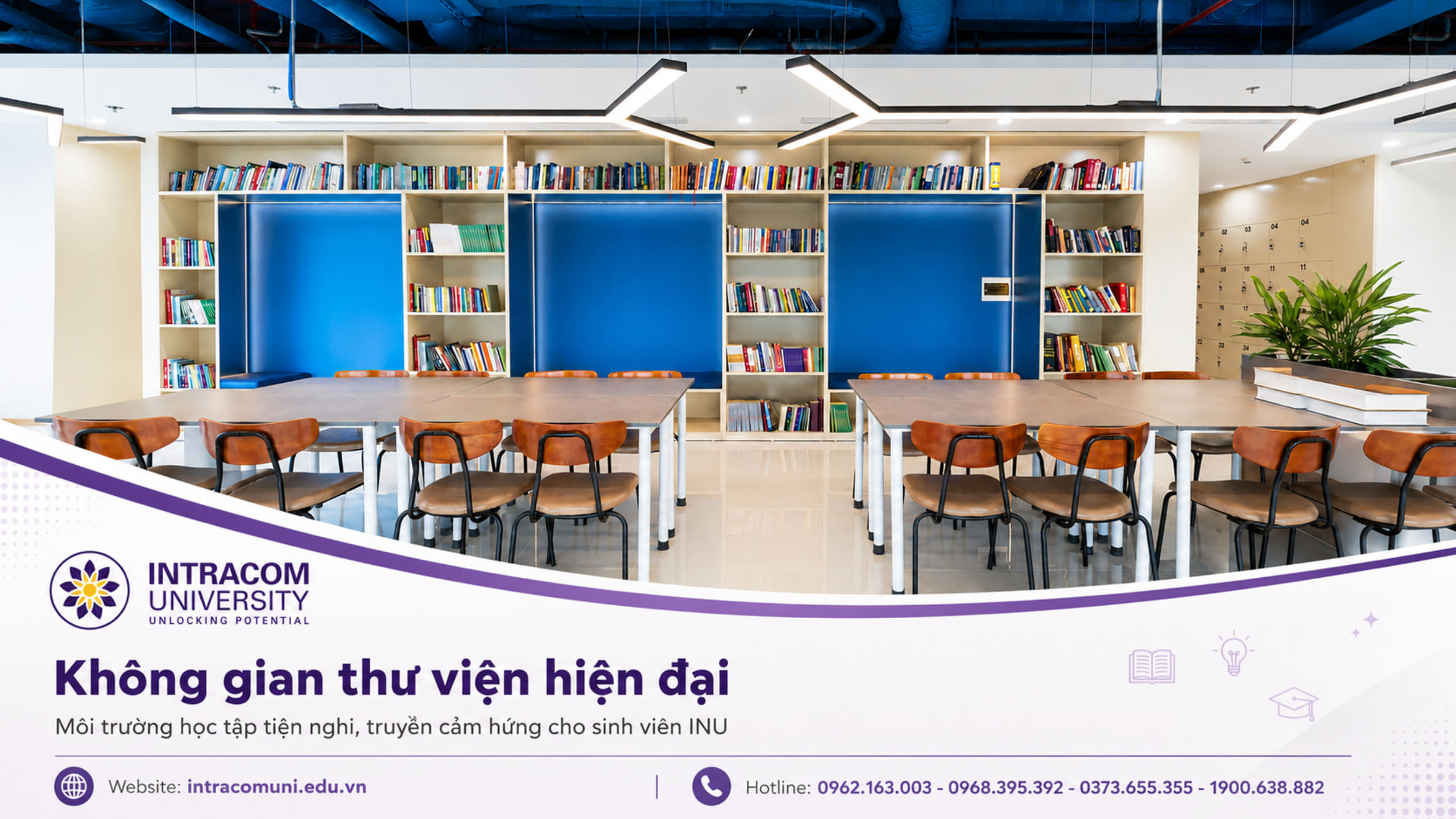 Đầu tư cho thư viện, đầu tư cho tri thức: Hướng đi nâng cao chất lượng đào tạo của Trường Đại học Intracom 1 Đầu tư cho thư viện, đầu tư cho tri thức: Hướng đi nâng cao chất lượng đào tạo của Trường Đại học Intracom