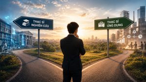 Nên học thạc sĩ nghiên cứu hay ứng dụng? Kinh nghiệm chọn đúng lộ trình
