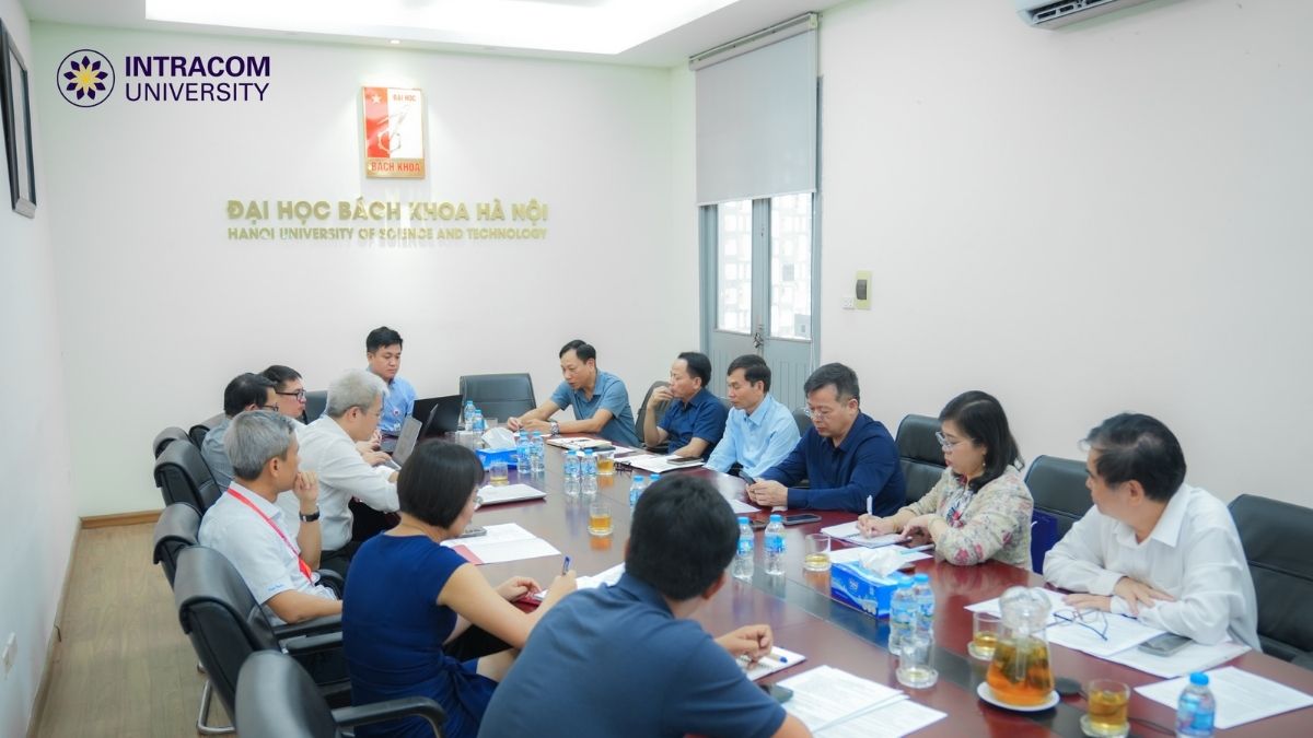 Trường Đại Học Intracom Làm Việc Với Đại Học Bách Khoa Hà Nội: Mở Rộng Hợp Tác - Kết Nối Tri Thức, Công Nghệ Và Doanh Nghiệp