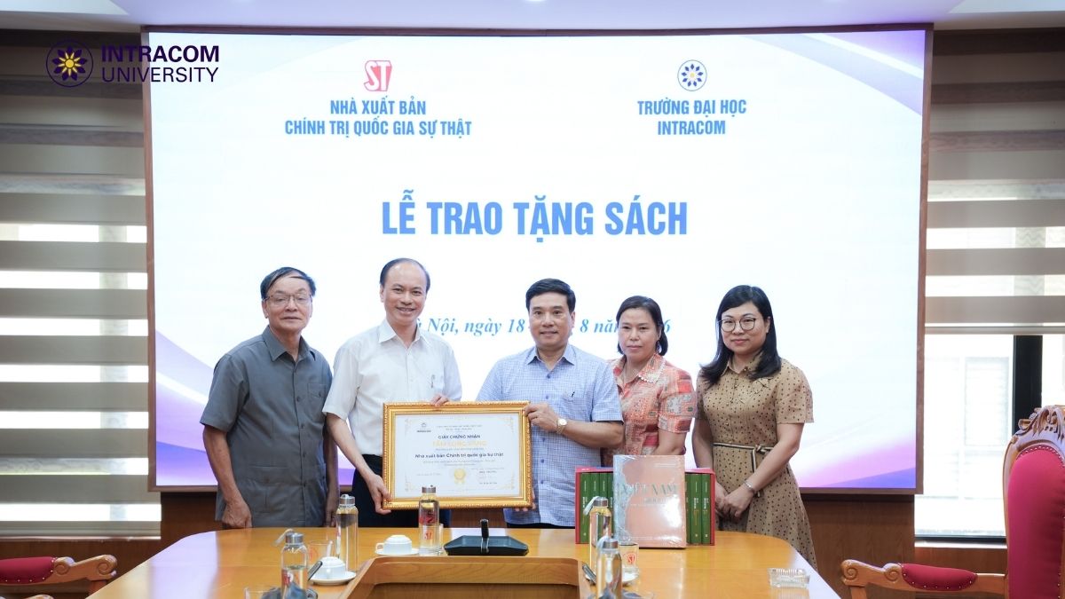 Trường Đại Học Intracom Làm Việc Với Nhà Xuất Bản Chính Trị Quốc Gia Sự Thật, Mở Rộng Định Hướng Hợp Tác 6 Trường Đại Học Intracom Làm Việc Với Nhà Xuất Bản Chính Trị Quốc Gia Sự Thật, Mở Rộng Định Hướng Hợp Tác