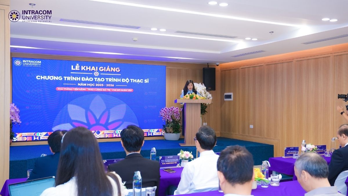 Trường Đại Học Intracom Khai Giảng Chương Trình Đào Tạo Trình Độ Thạc Sĩ Năm Học 2025–2026 9 Trường Đại học Intracom khai giảng Chương trình đào tạo trình độ Thạc sĩ năm học 2025–2026