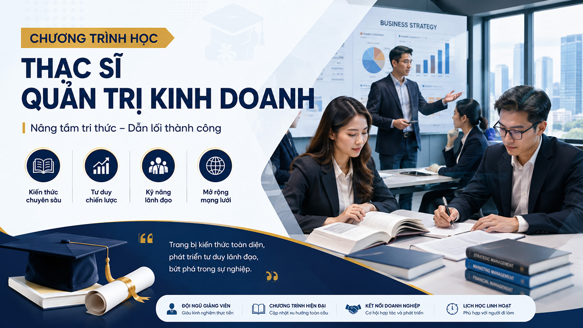 Chương trình học Thạc sĩ Quản trị Kinh doanh tại Intracom University