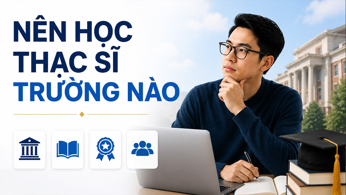Nên học thạc sĩ trường nào? Danh sách các trường uy tín nhất 3 nên học thạc sĩ trường nào