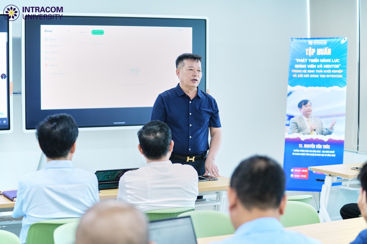 Từ Ý Tưởng Đến Dự Án: Intracom University Phát Triển Mạng Lưới Mentor Khởi Nghiệp 3 Tap Huan Phat Trien Nang Luc Giang Vien Va Mentor Khoi Nghiep 2