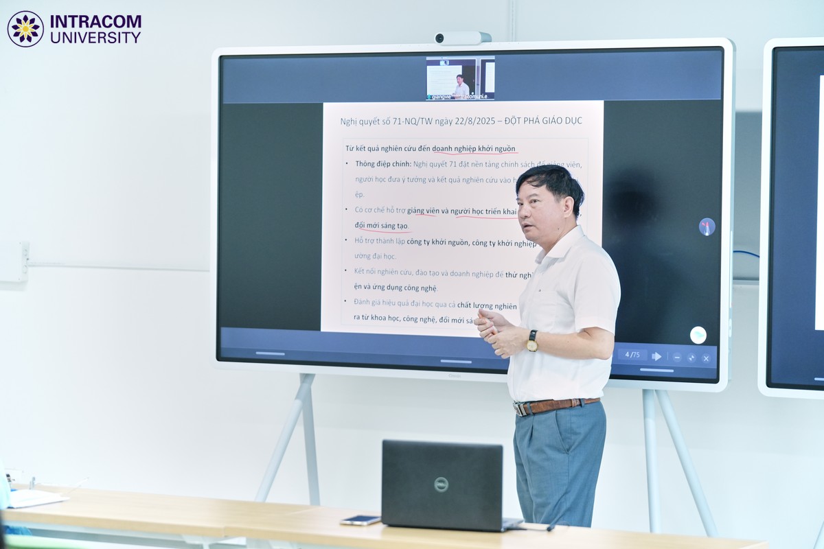Từ Ý Tưởng Đến Dự Án: Intracom University Phát Triển Mạng Lưới Mentor Khởi Nghiệp 4 Nguyễn Văn Trúc - Trưởng phòng Ươm tạo công nghệ - cục Khởi nghiệp và Doanh nghiệp công nghệ bộ khoa học và Công nghệ