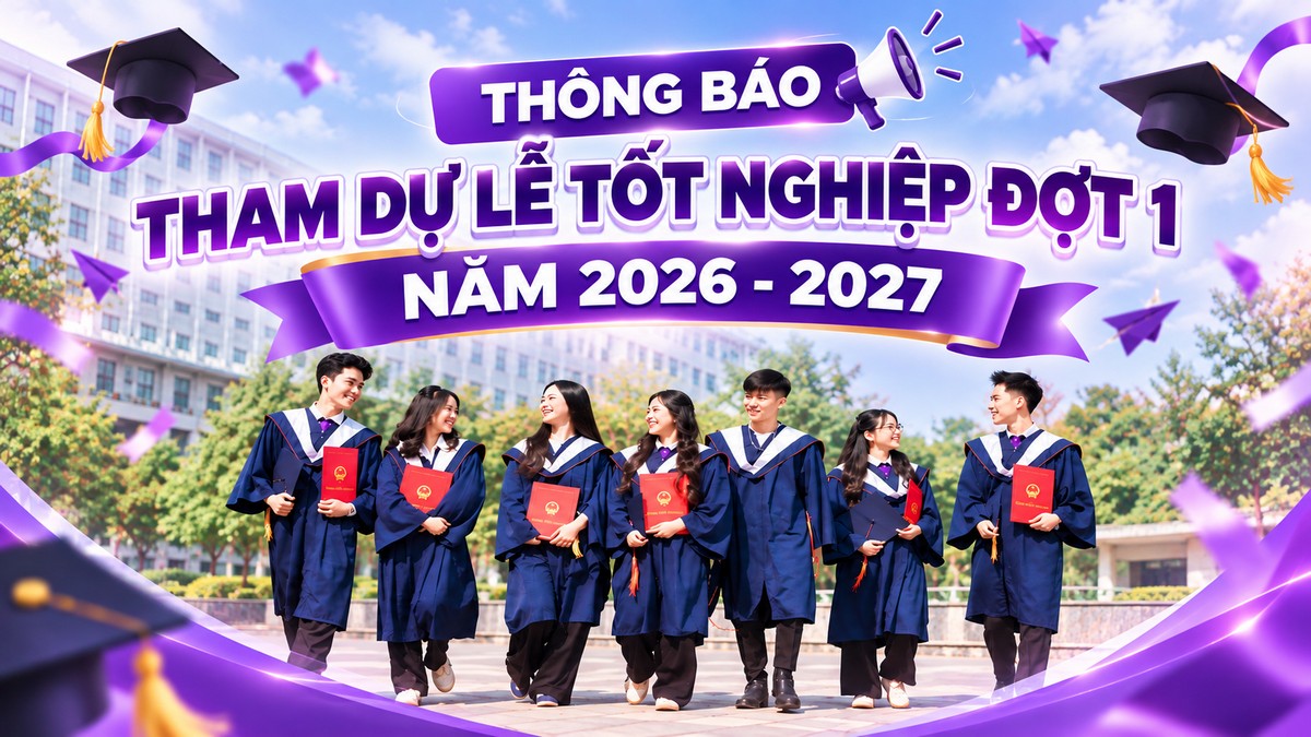 Lễ tốt nghiệp năm 2026-2027 của Trường Đại học Intracom
