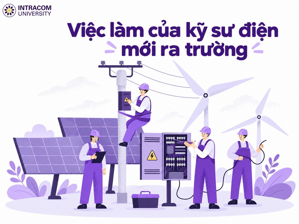 Góc Giải Đáp: Kỹ Sư Điện - Điện Tử Cần Học Gì? Lộ Trình Phát Triển Ra Sao? 5 Kỹ Sư Điện Mới Ra Trường Làm Gì?