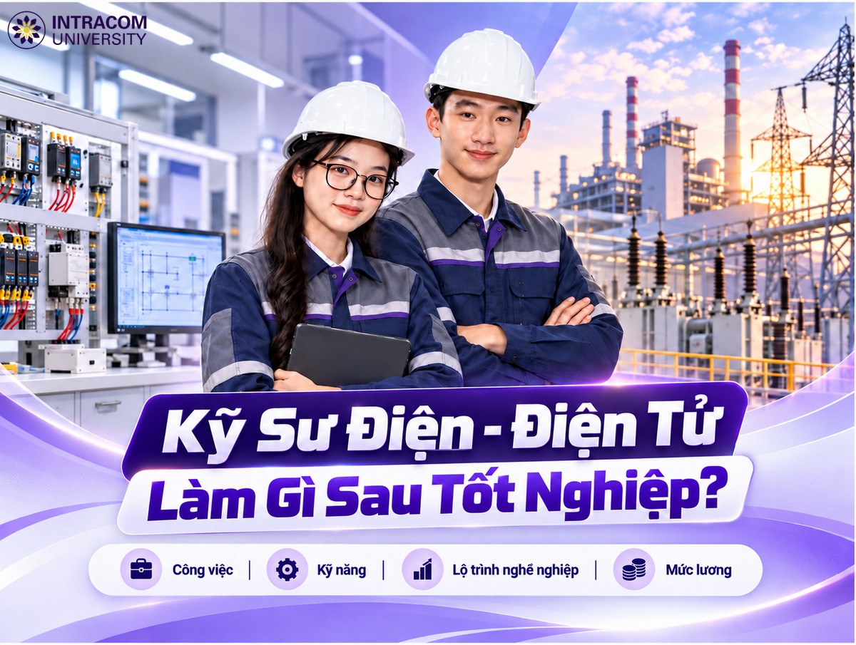 Góc Giải Đáp: Kỹ Sư Điện - Điện Tử Cần Học Gì? Lộ Trình Phát Triển Ra Sao? 2 Học Ngành Kỹ Sư Điện - Điện Tử Làm Gì?
