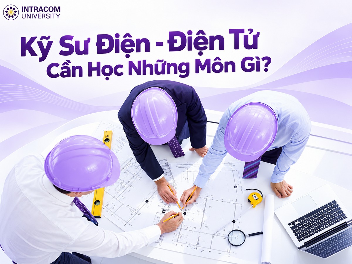 Góc Giải Đáp: Kỹ Sư Điện - Điện Tử Cần Học Gì? Lộ Trình Phát Triển Ra Sao? 3 Kỹ Sư Điện - Điện Tử Cần Học Những Môn Gì?