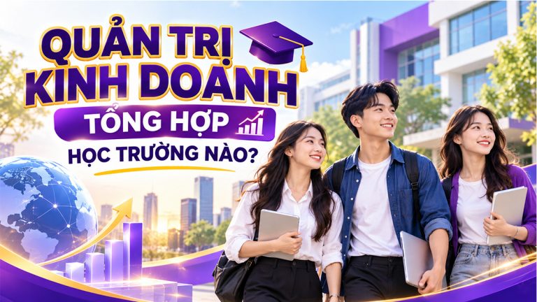 quản trị kinh doanh tổng hợp học trường nào
